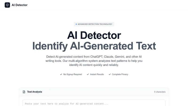 ai detector website