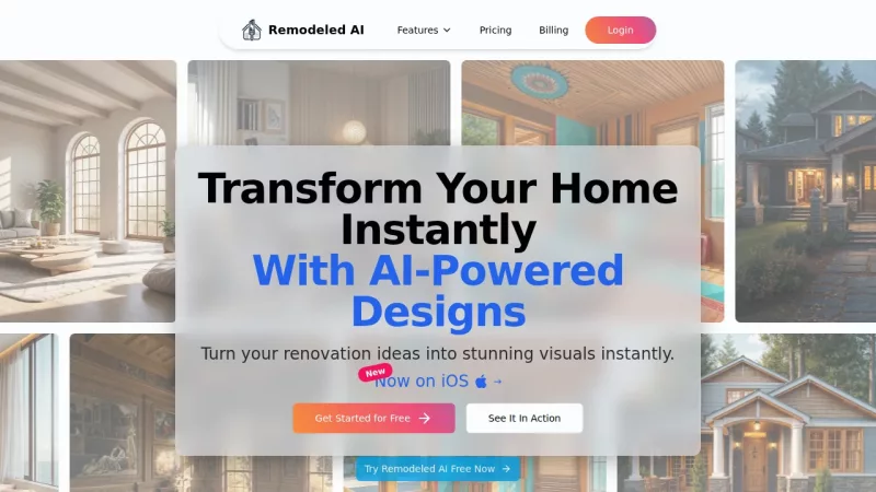 Remodeled AI screenshot