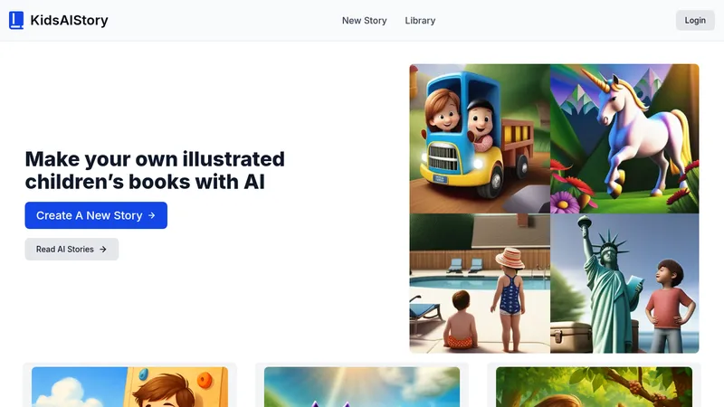 kidsaistory website