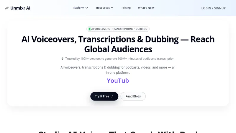 unmixr website
