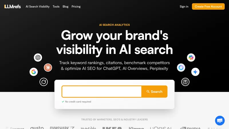 llmrefs website