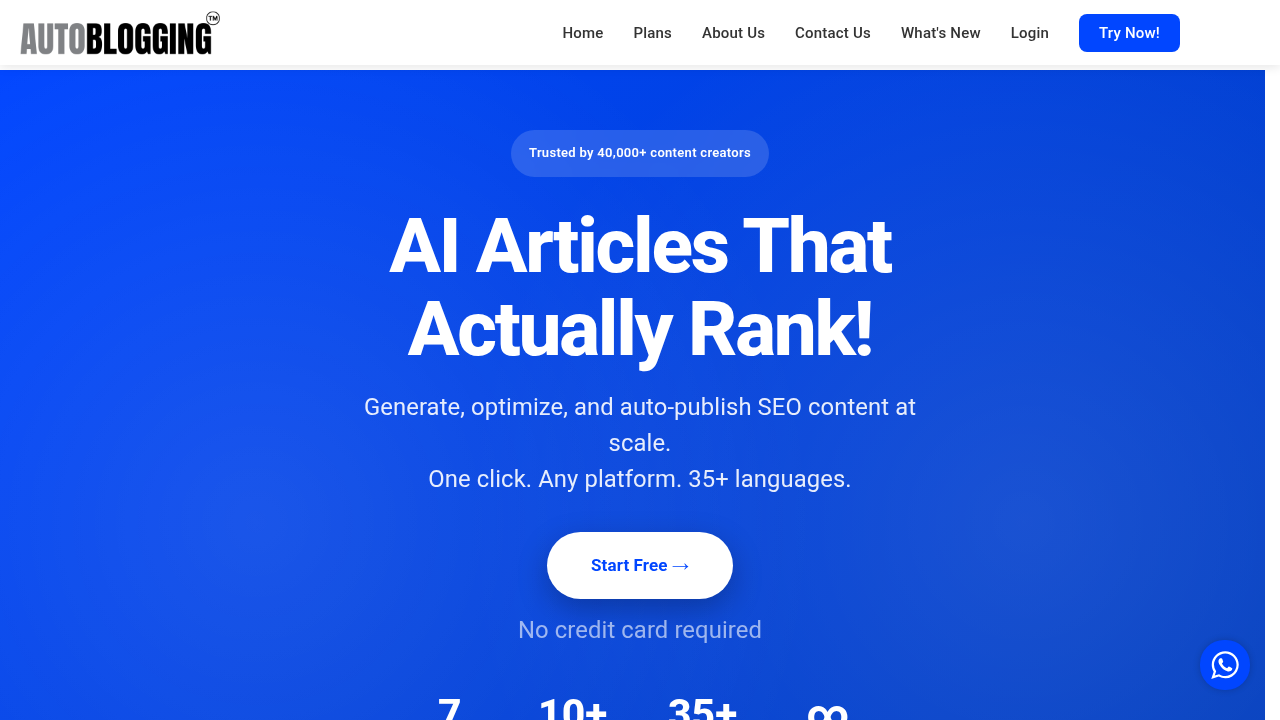 autoblogging.ai website