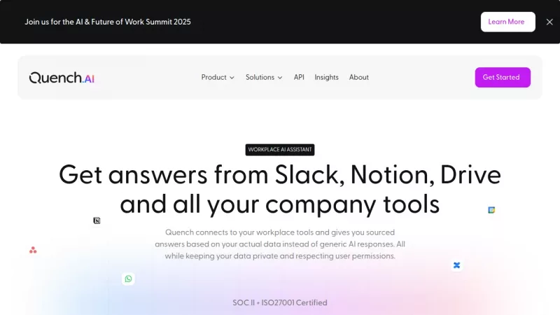 Quench.ai screenshot