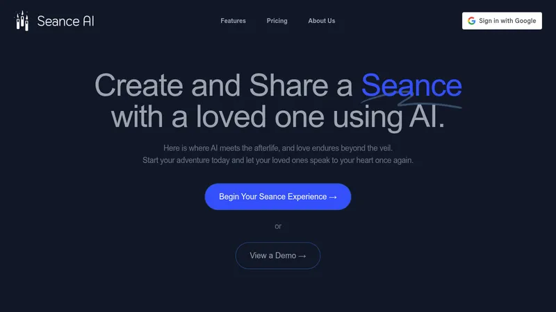 seance ai website