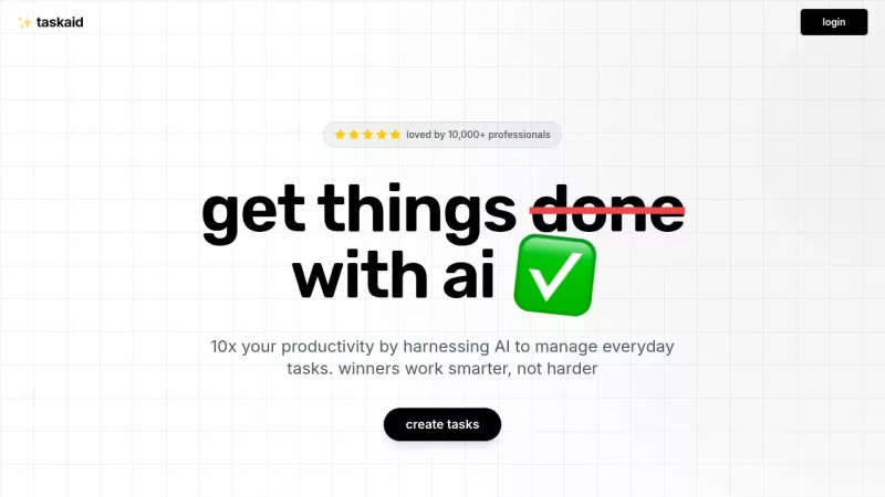 Taskaid AI screenshot