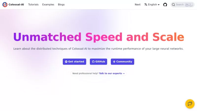 Colossal-AI screenshot