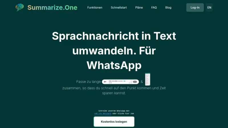 Summarize.One screenshot