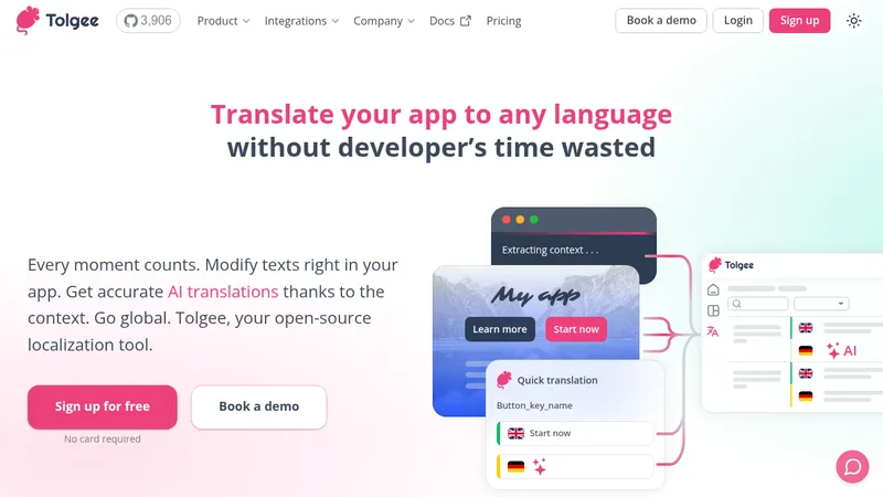 tolgee website