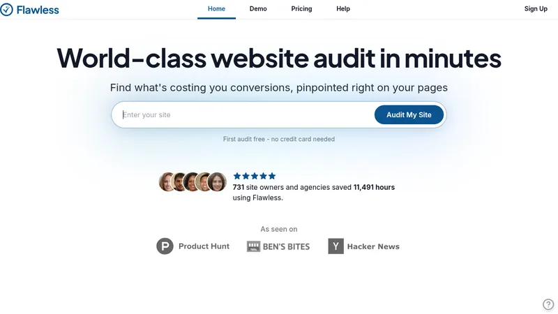 flawless website