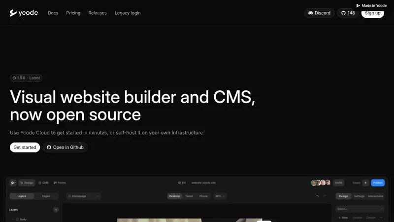 ycode website