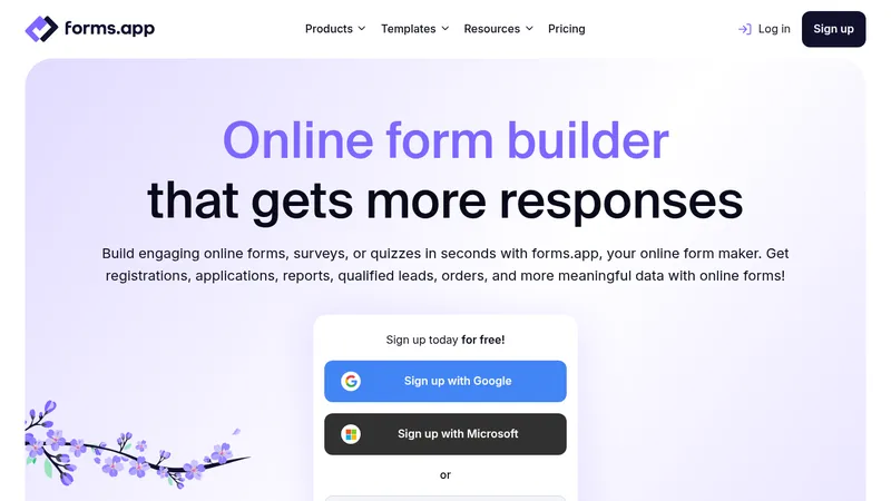 forms.app website