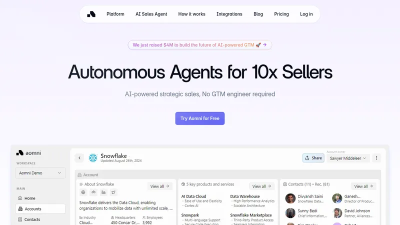 aomni website