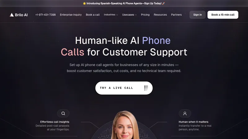 brilo ai website