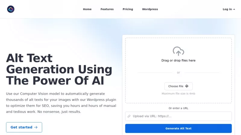 Alt Text Generator screenshot