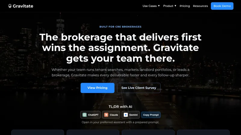 gravitate website