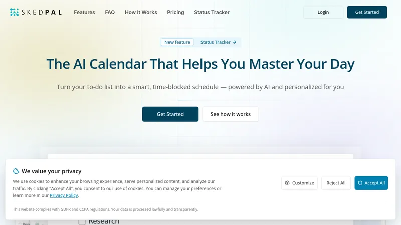 skedpal website