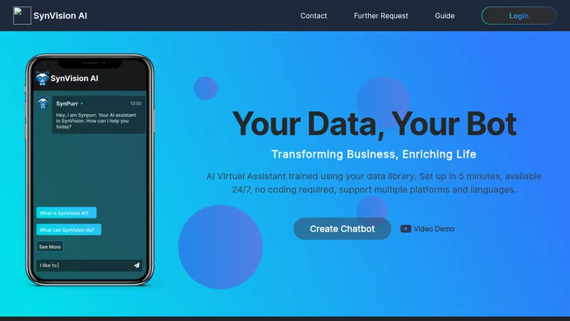 synvision ai website