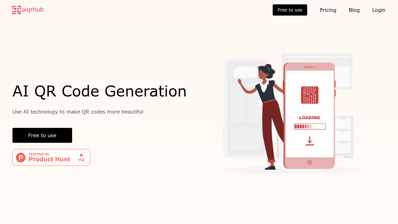 aiqrhub website