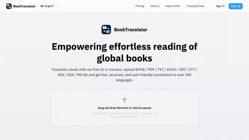BookTranslator screenshot