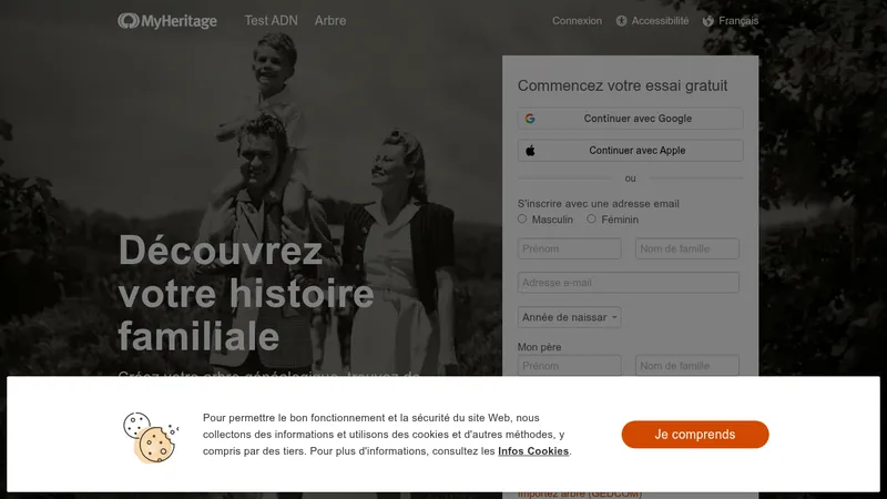 myheritage website