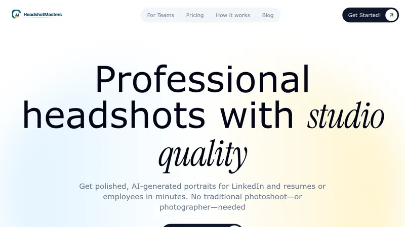 aiheadshotmasters website