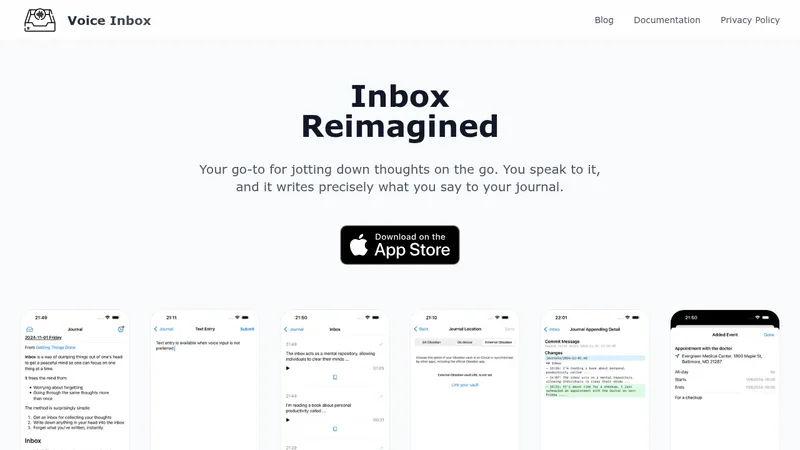 voice inbox website