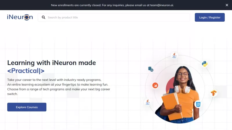 iNeuron screenshot