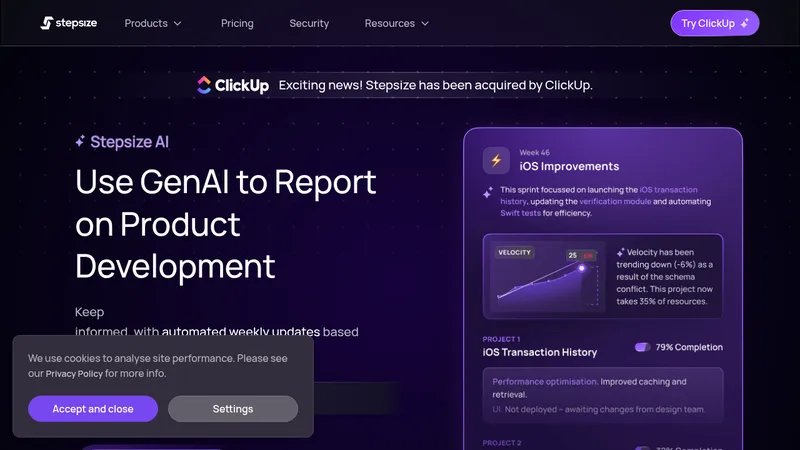 stepsize ai website