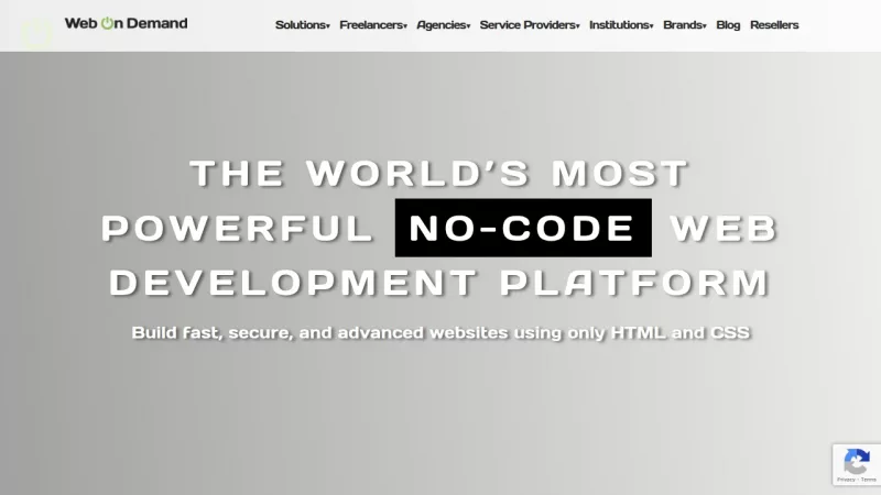 Web on Demand screenshot