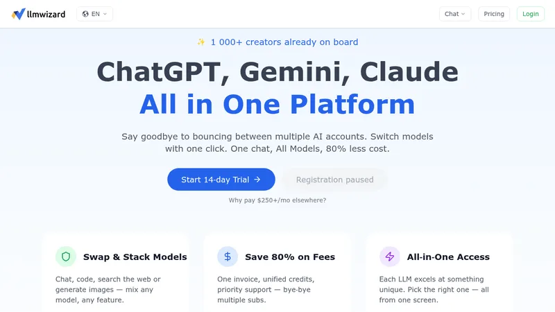 llmwizard website