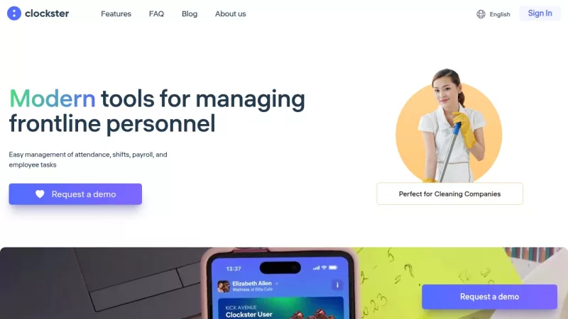 Clockster screenshot