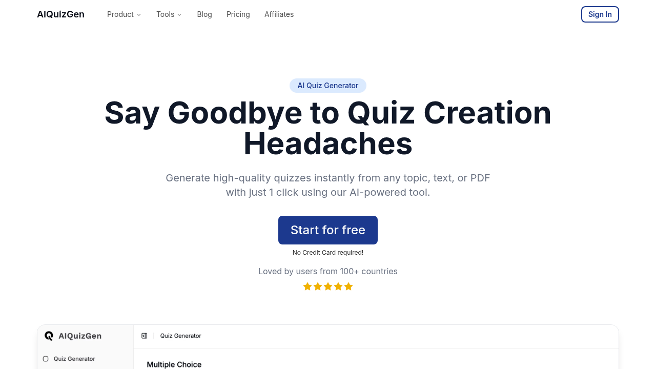 aiquizgen website