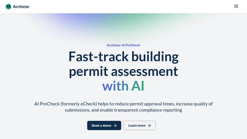 archistar ai precheck website