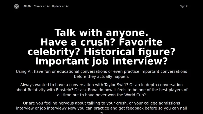 PracticeTalking screenshot