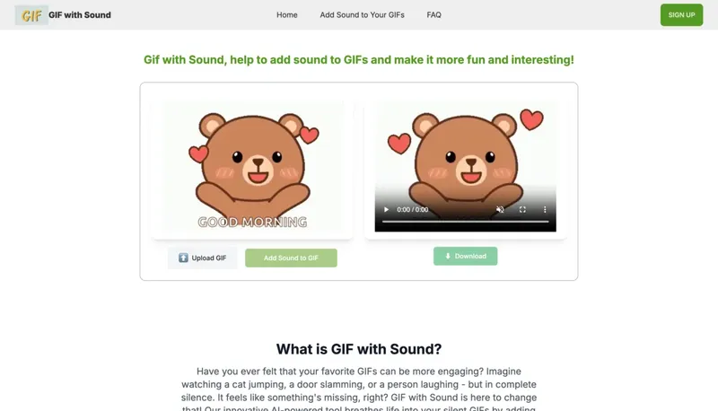 GIF with Sound