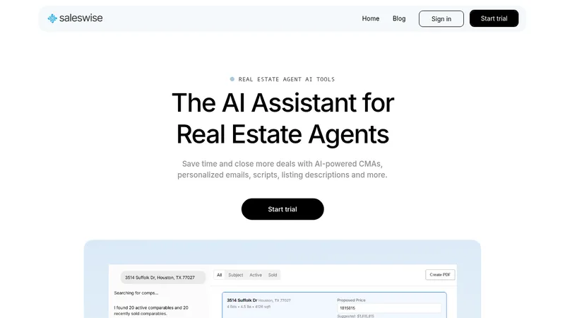 saleswise website