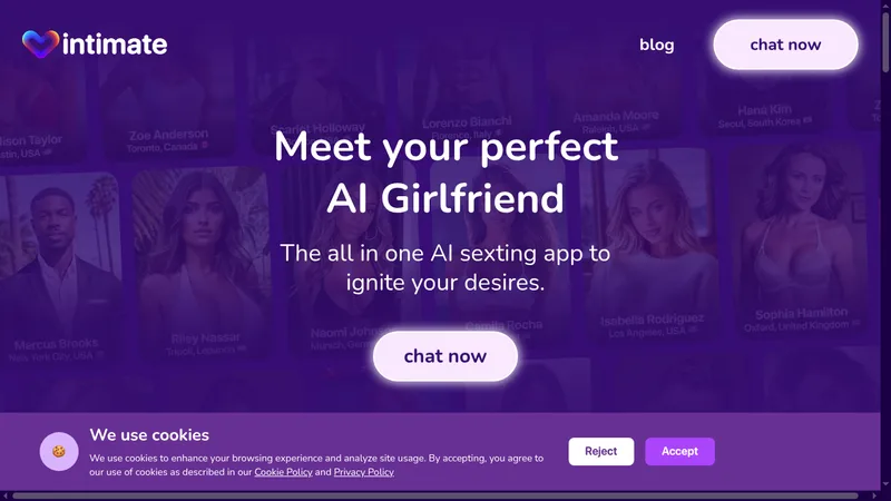 intimate website