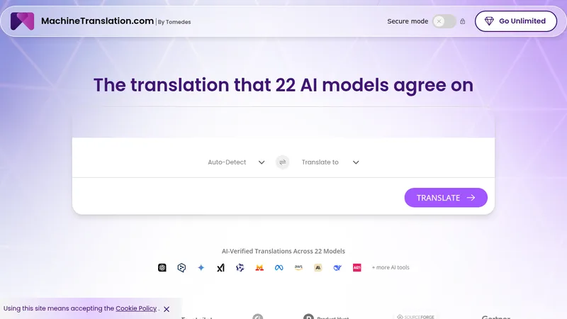 machinetranslation.com website