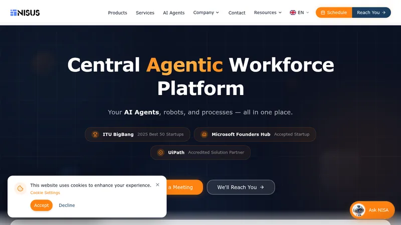 nisus ai website