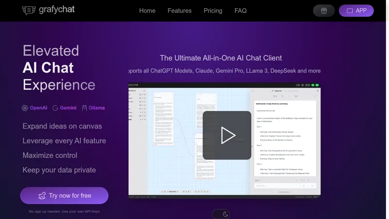 grafychat website