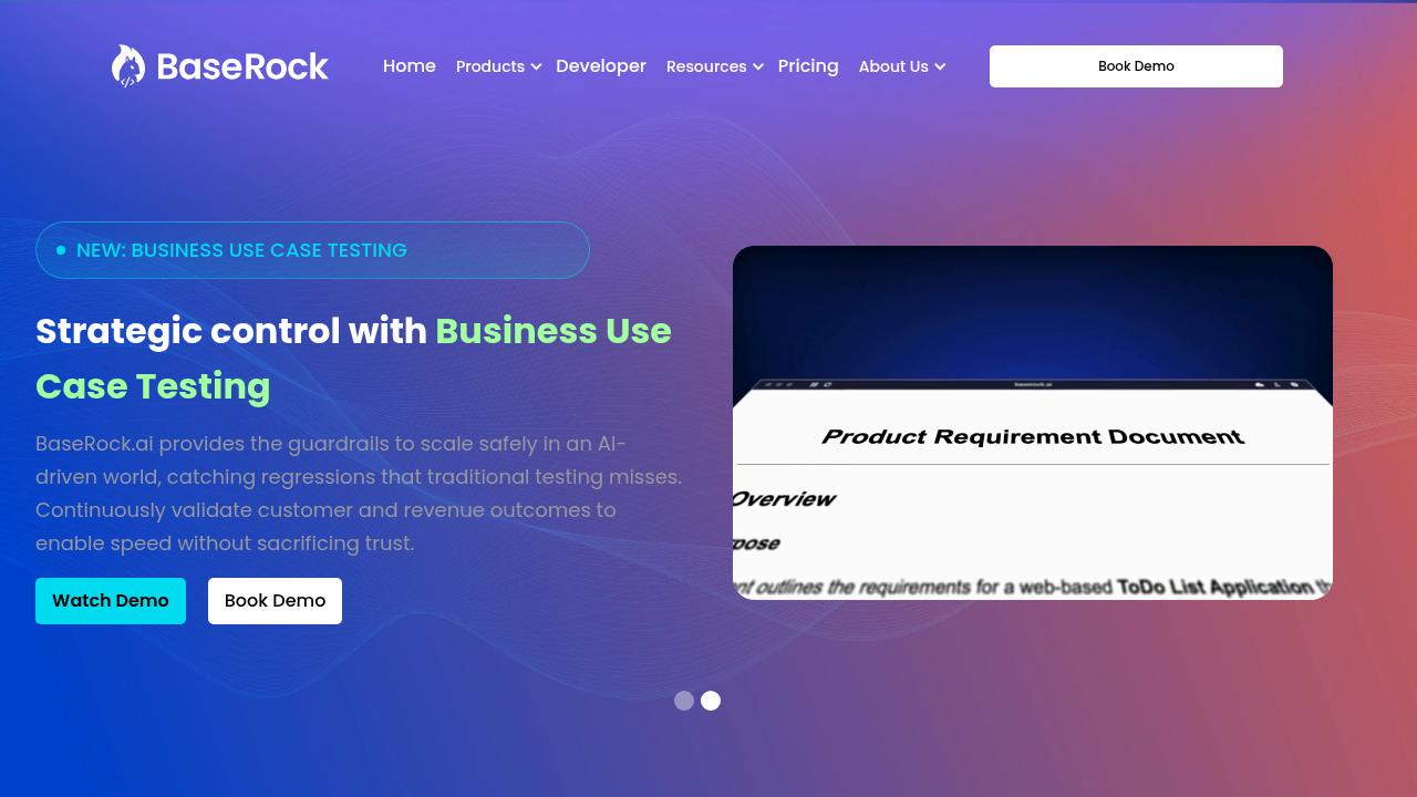 baserock ai website