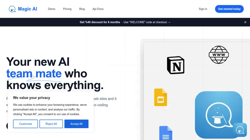 magic ai website