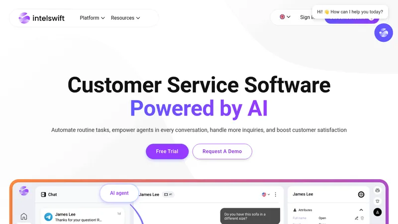 intelswift website