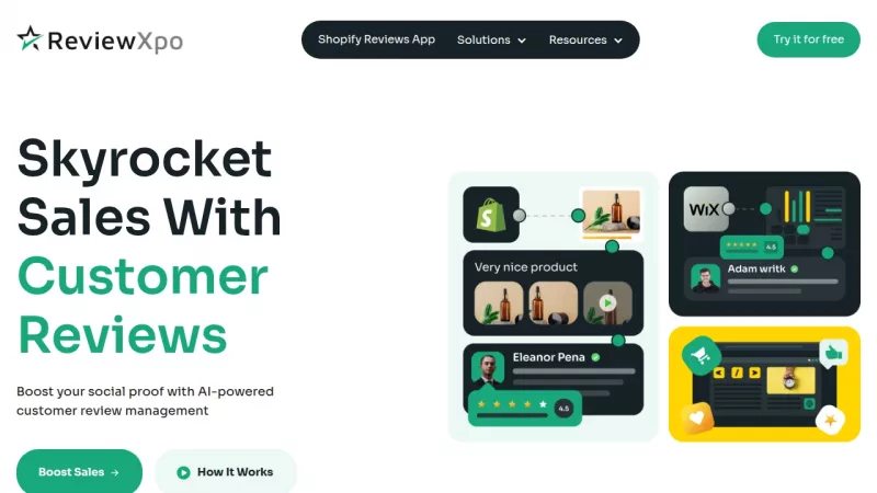 ReviewXpo screenshot