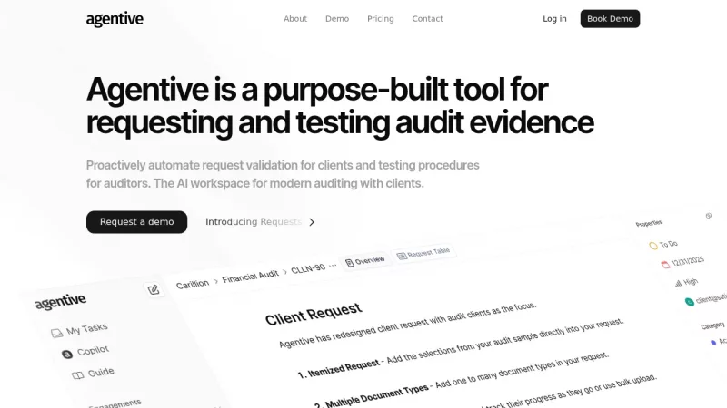 Agentive screenshot