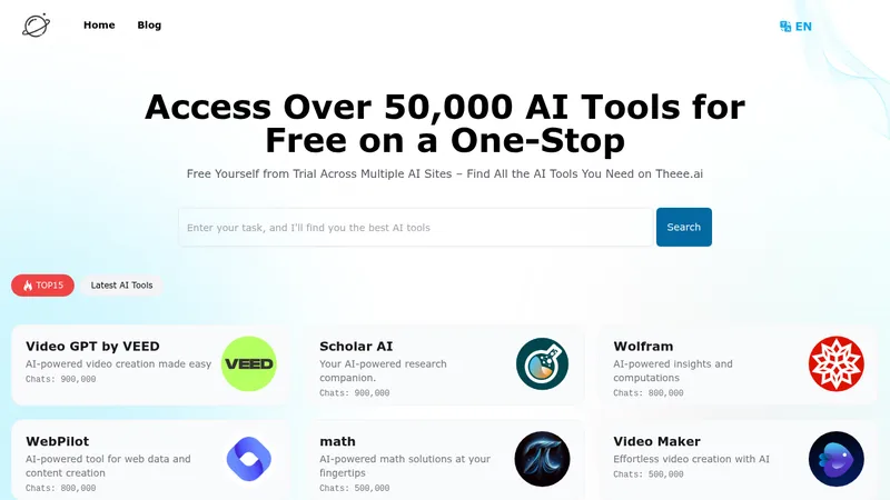 theee.ai website