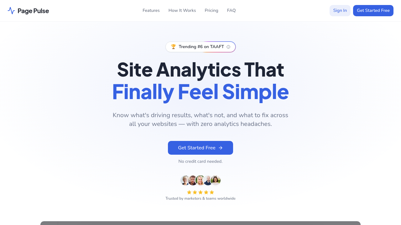 page pulse website