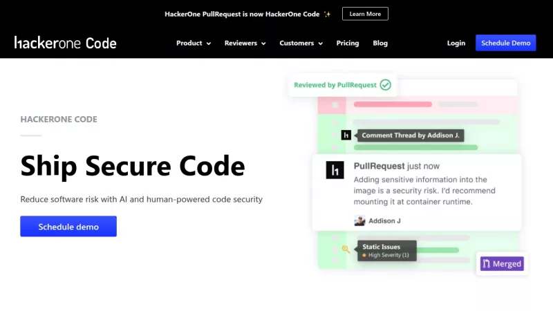 HackerOne Code screenshot