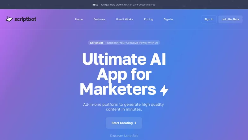 ScriptBot screenshot