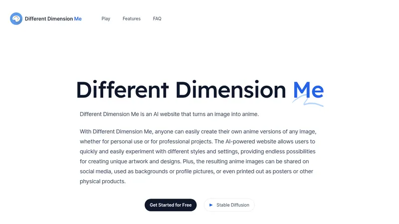 different dimension me website